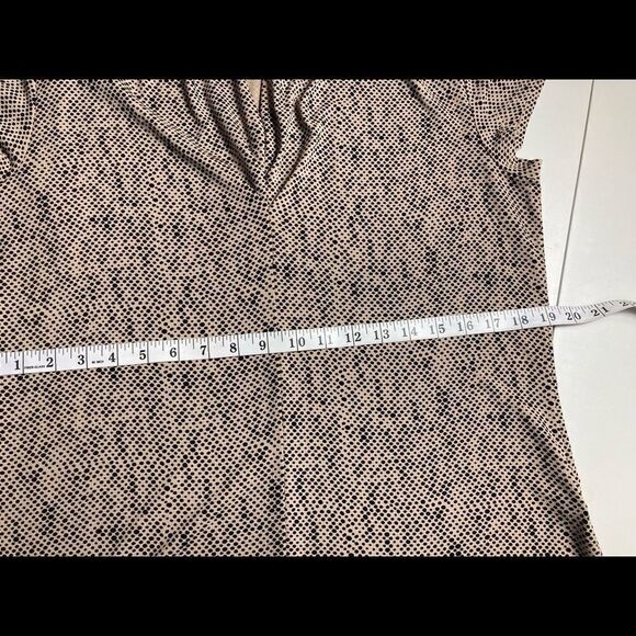 JACLYN SMITH, Black&Tan women’s top, Sz L‎ - Picture 4 of 13